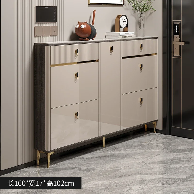 Роскошная полка для обуви прихожей современная пыленепроницаемая ящик Sapateira