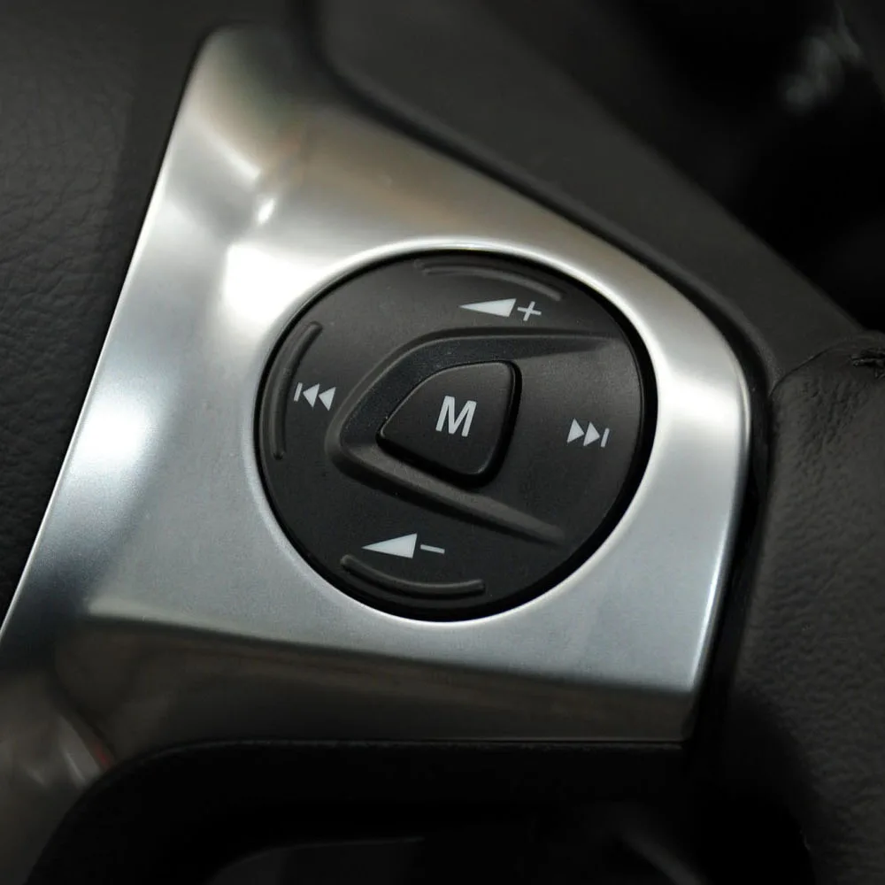 Volante multifunzione funzione volume audio pannello interruttore di controllo OK M pulsante interruttore vivavoce per Ford Focus per Kuga