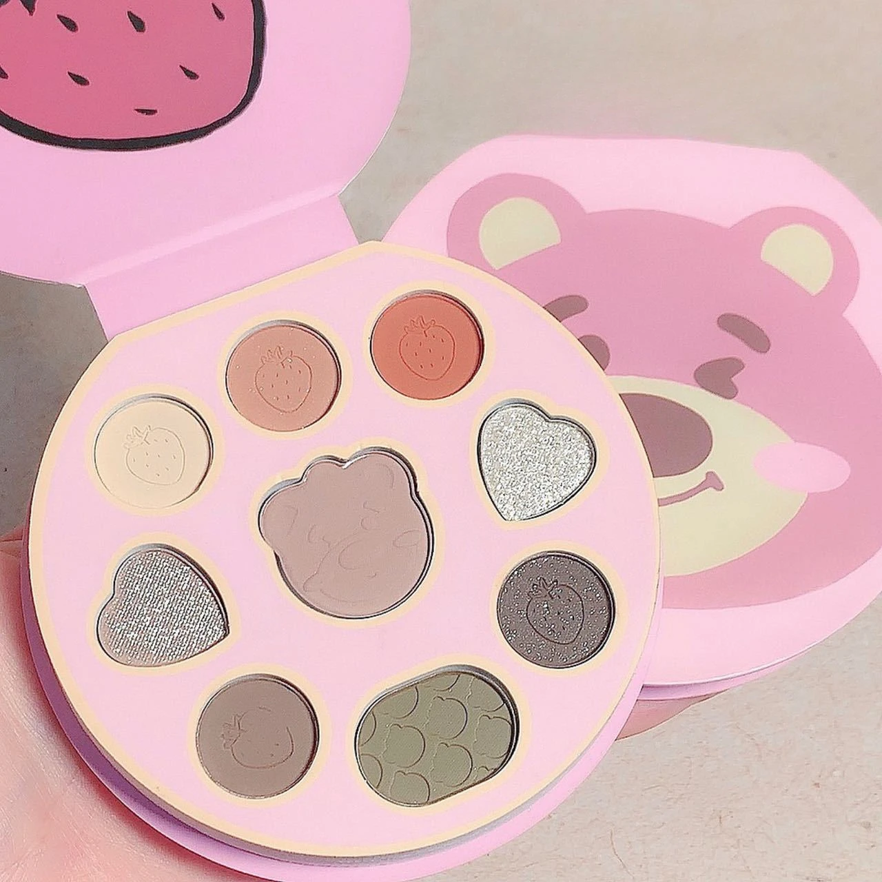 

9 Colors Matte Eyeshadow Highlighter Shadow Pigment Beauty Glazed Professional Eye Kawaii Makeup Cosmetics
