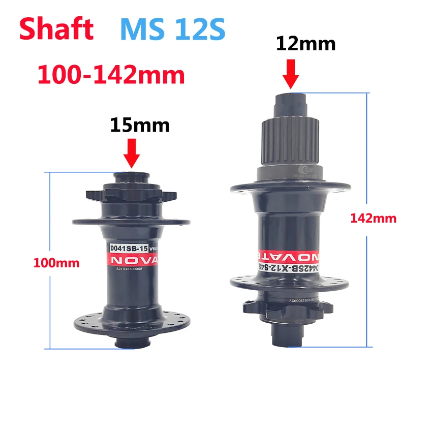 

BOOST Novatec Bike Hub D041/D442SB MTB Bicycle Freehub Cassette MS MicroSpline 12v porn Shimano XT/SLX M6100/M7100/M8100/M9100