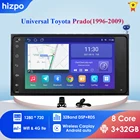 Автомобильный монитор, DVD-плеер для Toyota универсальный RAV4, COROLLA, VIOS, HILUX, Terios, Land Cruiser 100, PRADO, 4runner, DVR, Bluetooth, задняя камера