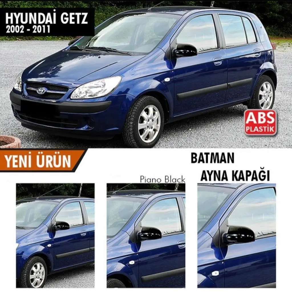 Аксессуары для Hyundai Getz яркий черный чехол с Бэтменом автомобиля зеркальный