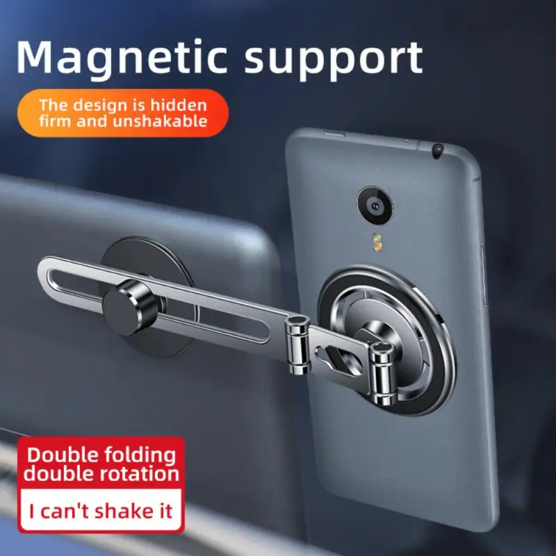 

Portable Adjustable Foldable Magnetic Suction Car Holder Bracket Mobile Cell Phone Holder Magnetic Bracket For Xiaomi Folding