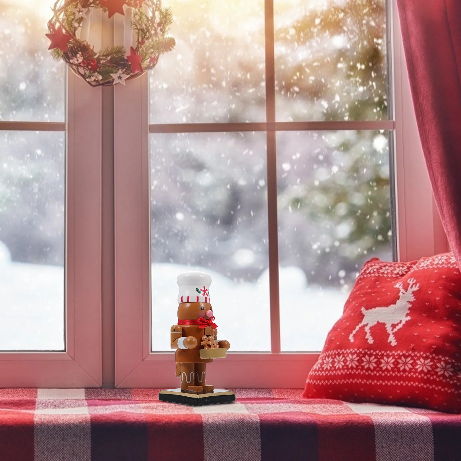 Рождественский Щелкунчик деревянные кукольные игрушки украшение из орехового