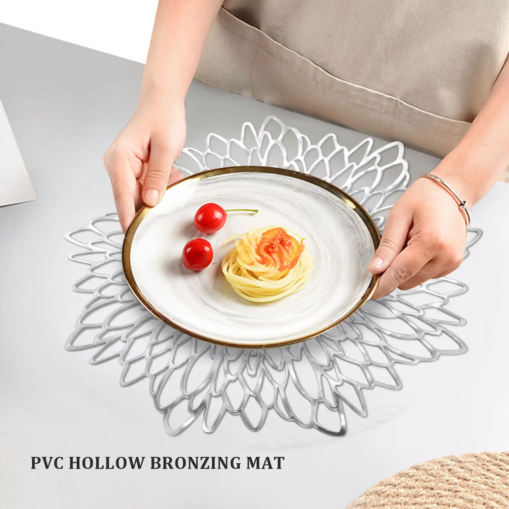 

6 шт., подставки под столовые приборы из ПВХ