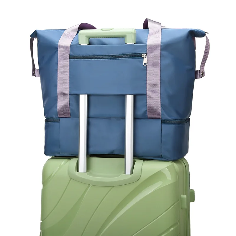 Large Capacity Thicken Travel Bags Waterproof Luggage Tote Handbag Travel Duffle Bag Gym Yoga Storage Shoulder Bag For Women Men