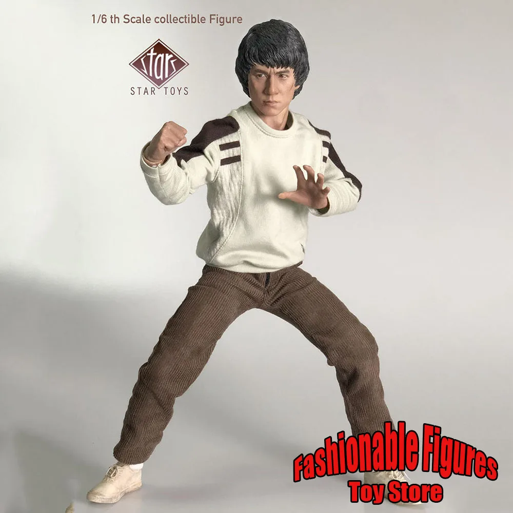 

STAR TOYS STT-001 1/6 Men Soldier Jackie Chen Chinese Kung Fu Idol Full Set 12" Action Figure Model For Fans Holiday Gifts