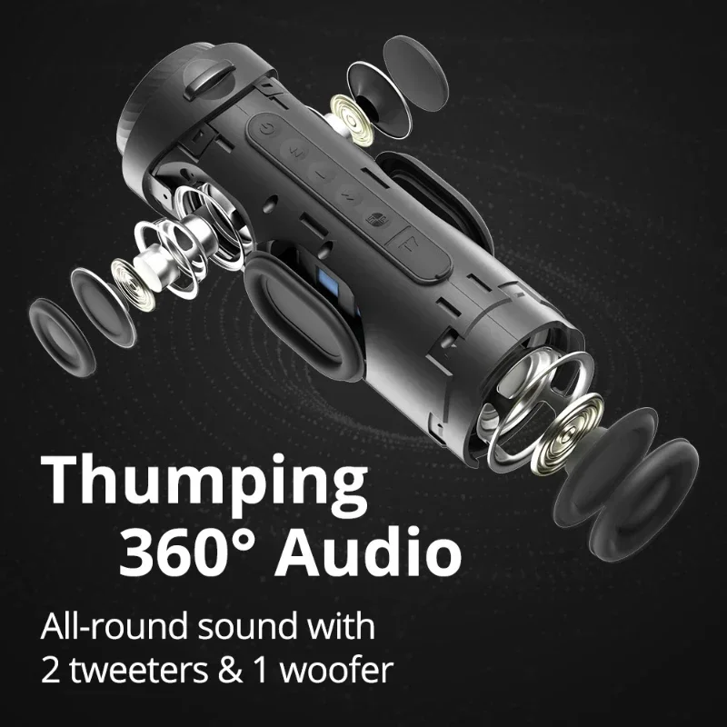Bluetooth-Колонка Tronsmart T7 водонепроницаемая 360 ° IPX7