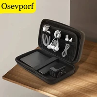 power bank case hard case box for hard drive disk usb cable external storage carrying ssd hdd earphones usb cable charger cases