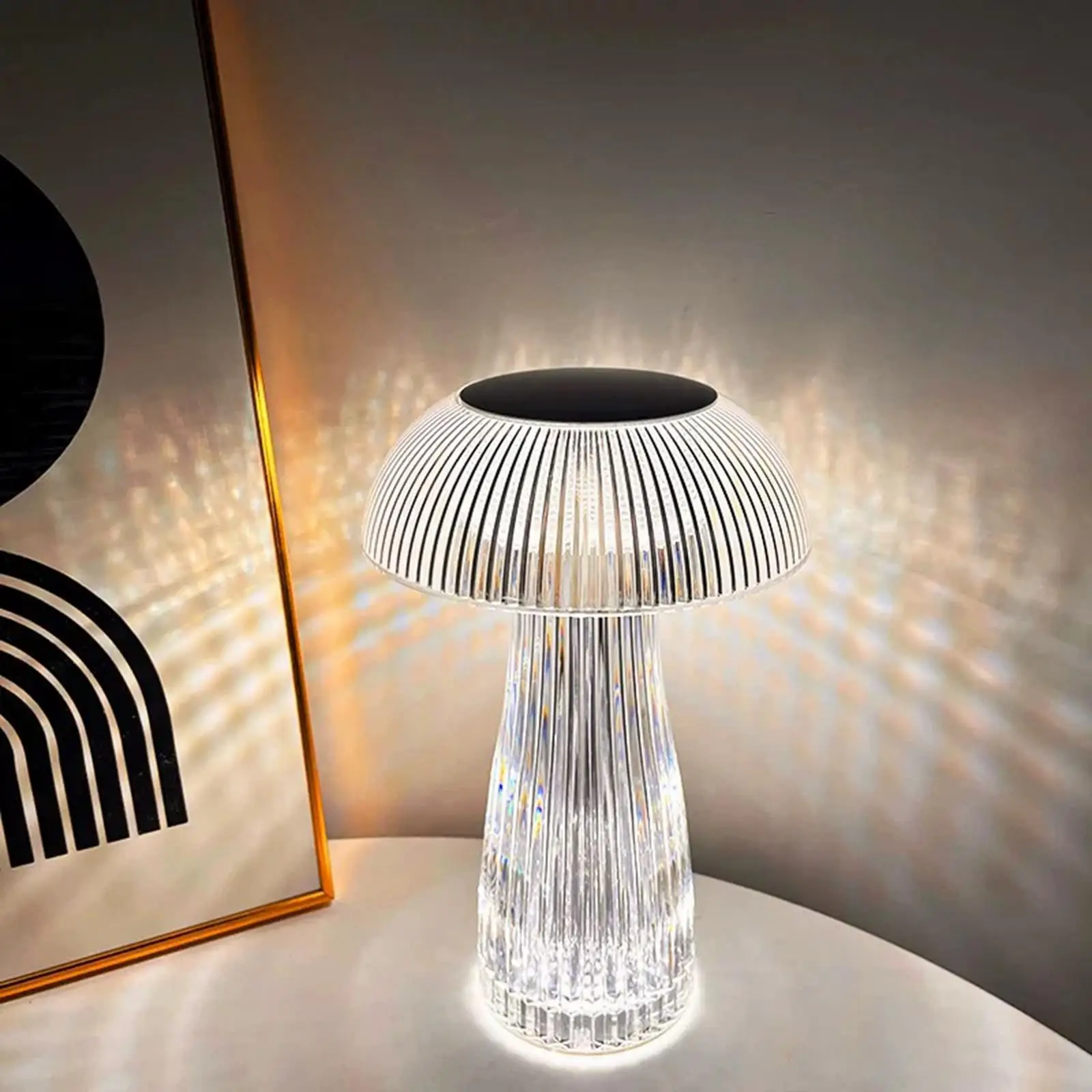 

Table Lamp Desk Night Light Atmosphere Lamp USB for Kids Room Living Room