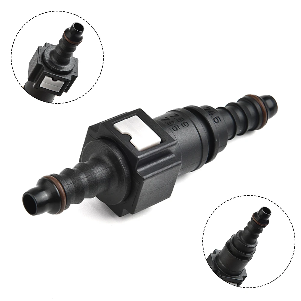 

Straight 7.89mm ID6 Car Fuel Line Hose Pipe Coupler Quick Release Connector SET Male 7.89-ID6 Universal Straight Or Elbow