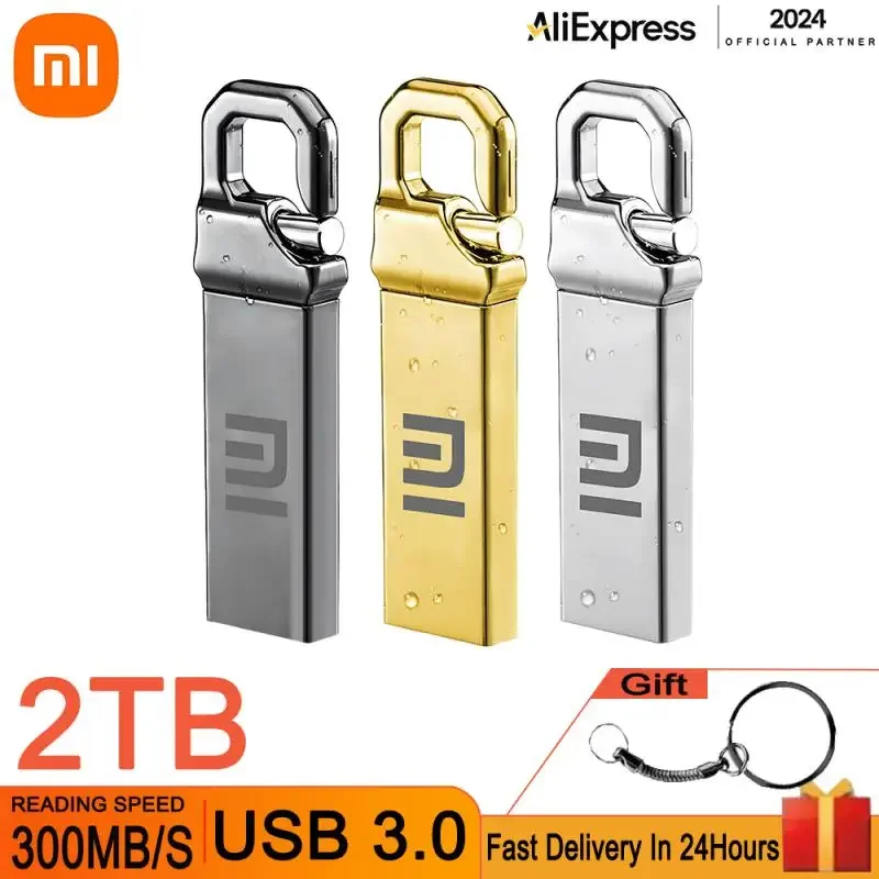 Оригинальный флеш-накопитель Xiaomi Pen Drive 2 ТБ USB 3 0 металлический большой емкости 1