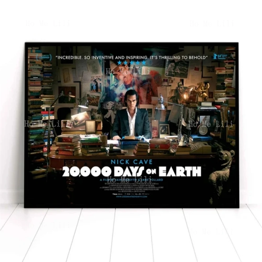 Плакат Ник пещера и плохие семена 20000 дней строки на стены комнаты земли украшен искусством