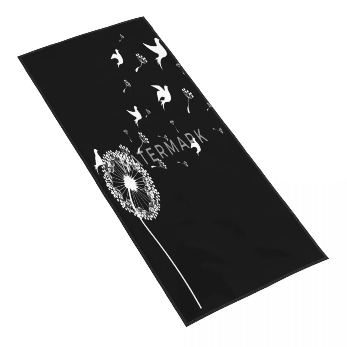 

Dandelion Birds Towel Soft Suitable for Bathroom Personalized Pattern