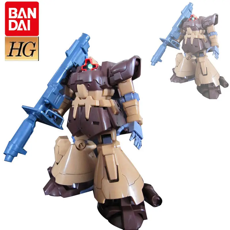 

BANDAI Gundam Anime Figure Model Kit HGUC 1/144 MS-09F DOMTROPEN Desert Color Movable Assembly Model Collectible Model Toy