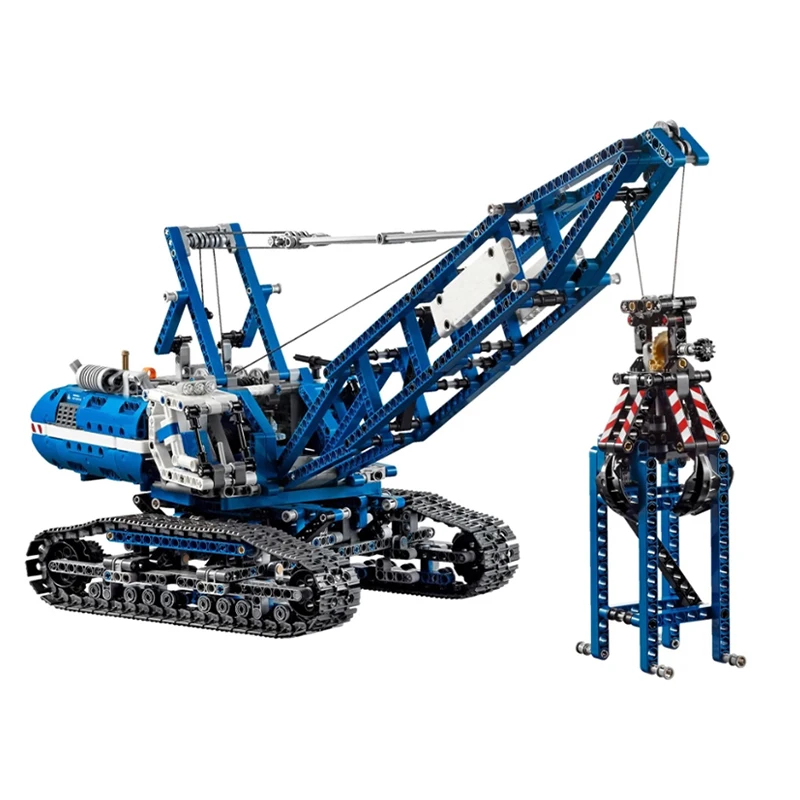 

New 1401PCS MOC RC city engineering Crawler Crane Model DIY creative ideas ChildrenToy Birthday Gift technology Blocks MOC-42042