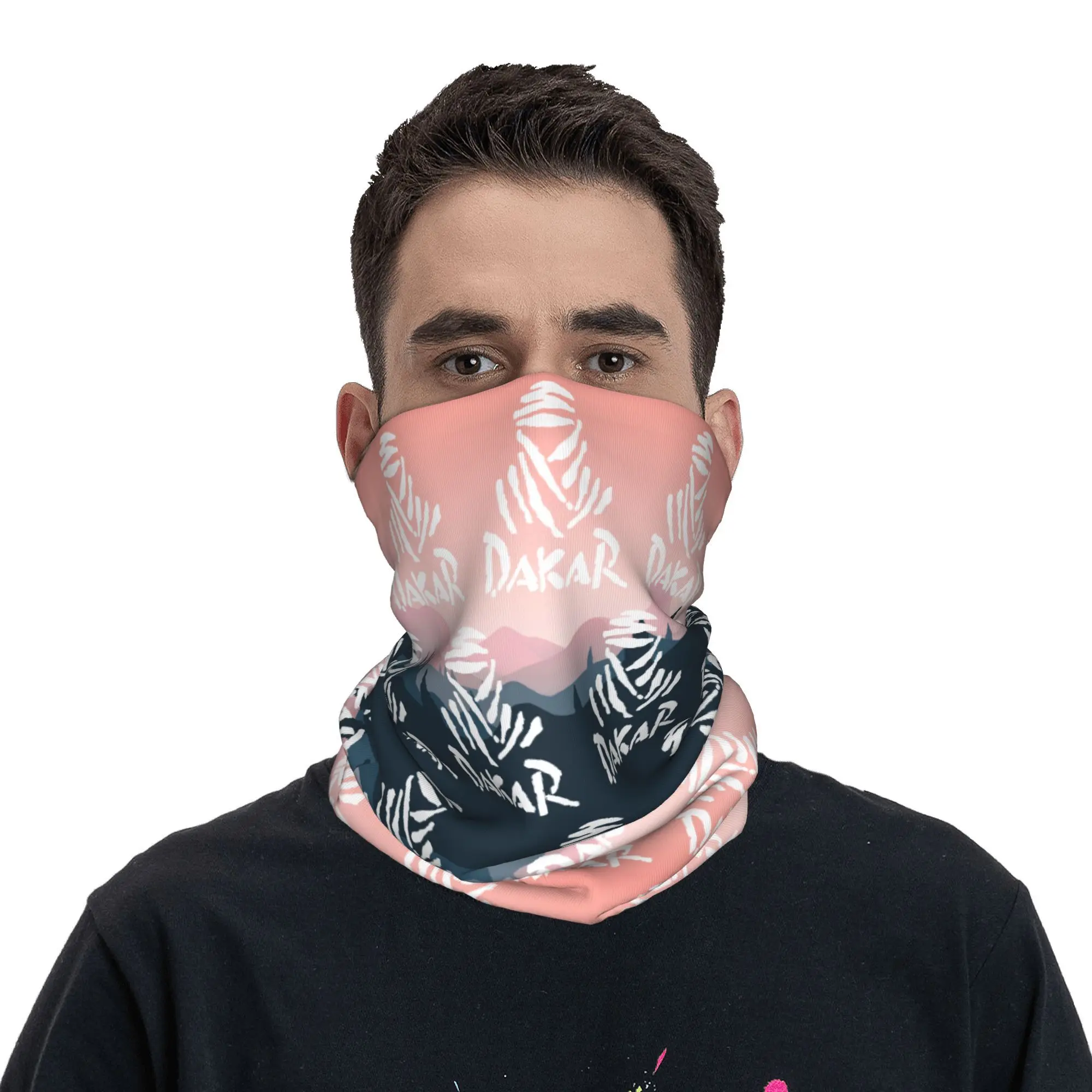 Пользовательские D-Dakares Image гетры для мужчин и женщин УФ-защита лица зимний