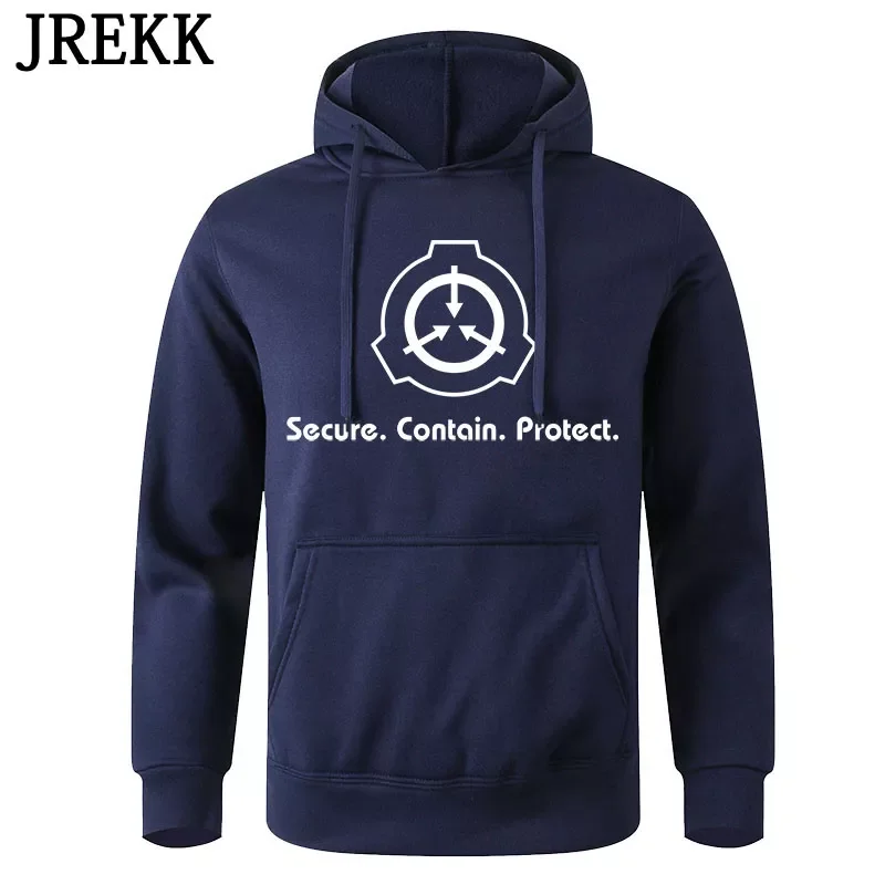 

2023New Containment Procedures Foundation Hoodies Men Women Cool Sweatshirts Streetwear Scp Printed Harajuku Pullover Hoody C159