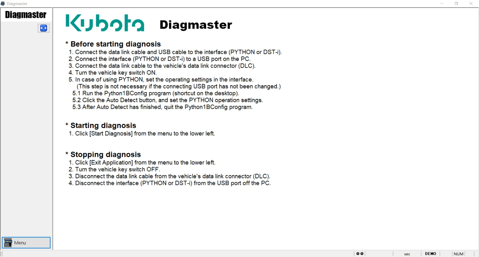 Kubota Takeuchi Diagmaster 22.08.01 [2022] Уровень 9 + Разблокировка некоторых дополнительных функций