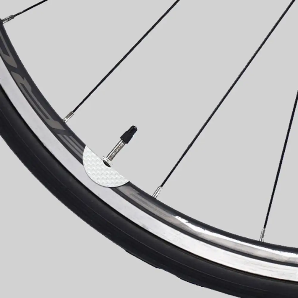 

Carbon Fiber Bicycle Valve Rims Sticker Bike Valve Stickers Waterproof MTB Road Bike Presta Valve Sticker Rims Protection Pad