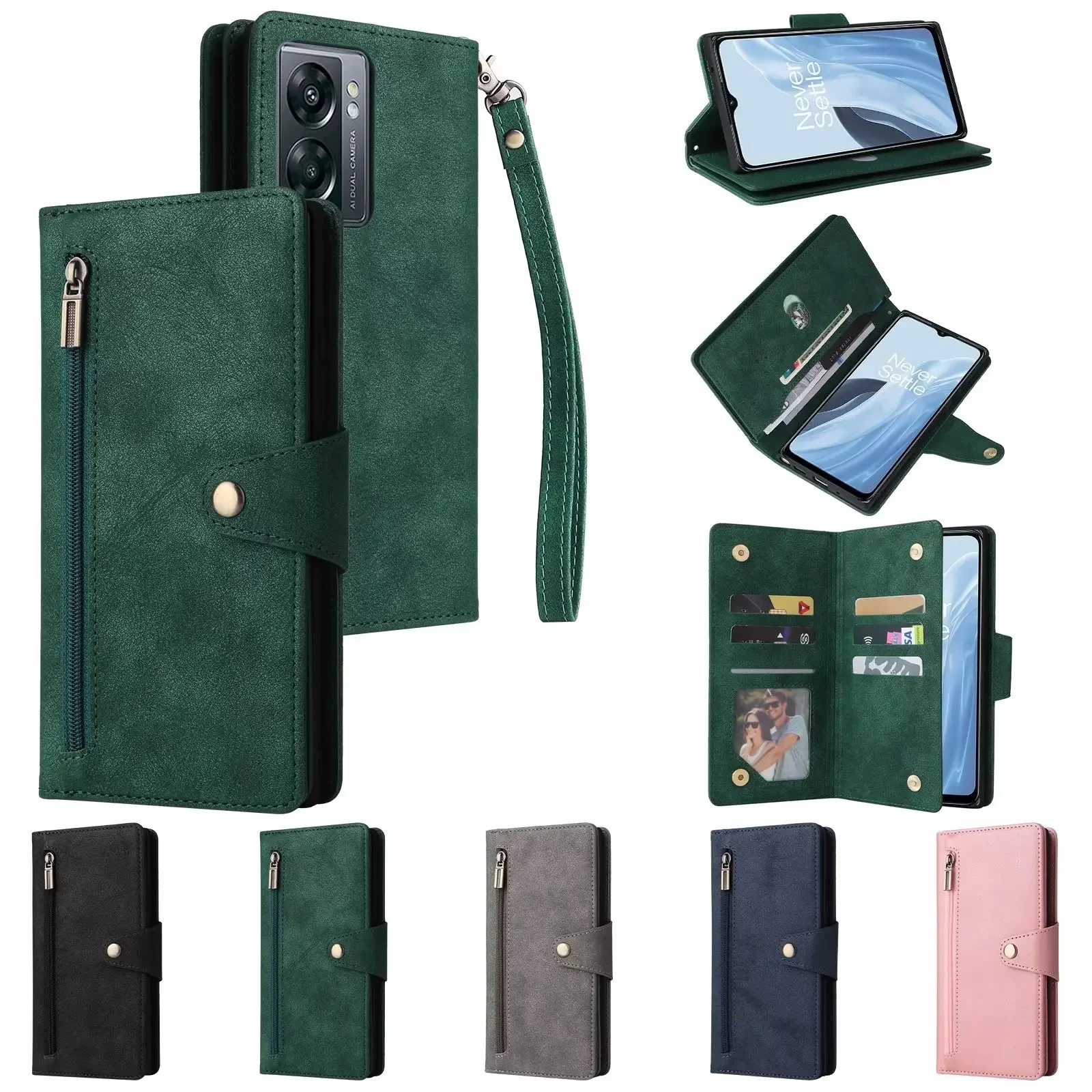 MI 14T 13T MI13T PRO MI11T кожаный чехол с откидной молнией роскошный кошелек-держатель для