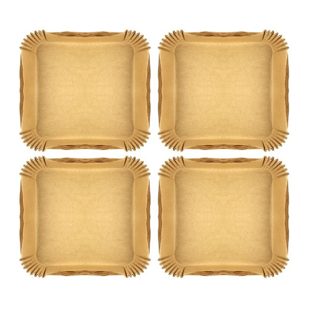 

Paperdisposable Parchment Baking Liner Square Oil Basket Fryers Cooking Sheets Proof Pan Ovennon Stick Roasting Microwave