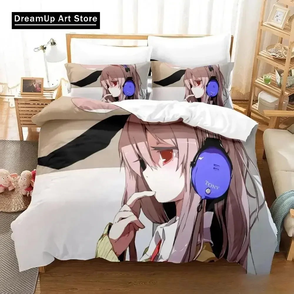 3D принт аниме игра Touhou Project комплект постельного белья пододеяльник постельное белье пододеяльник наволочка одеяло king Queen Size для мальчиков и взрослых (art.: 3920cd027cc49) - 3920cd027cc49