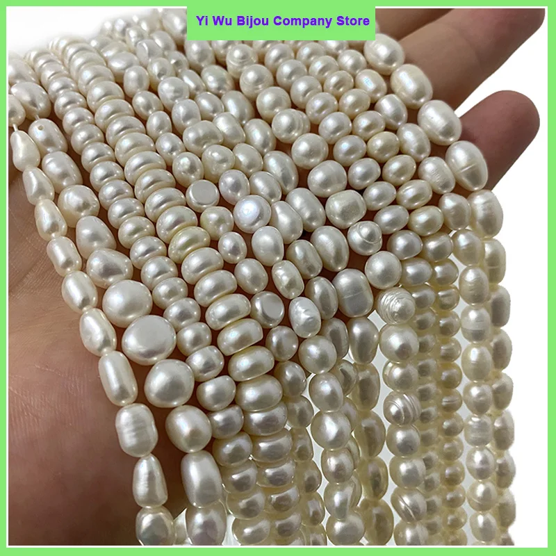 

Factory Wholesale High Quality AAA Natural Freshwater Pearl Loose Beads for Jewelry Making Diy Bracelet Earrings Accessories