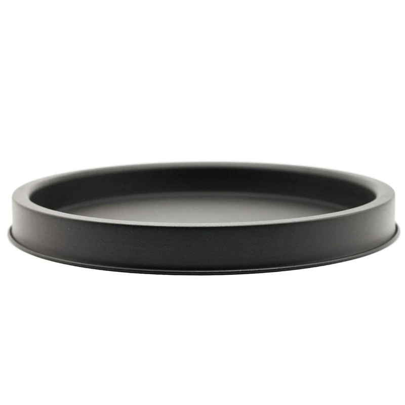 

Promotion! Matte Black Metal Candle Holder Tray, Coffee Table And Dining Table Home Decor Tray
