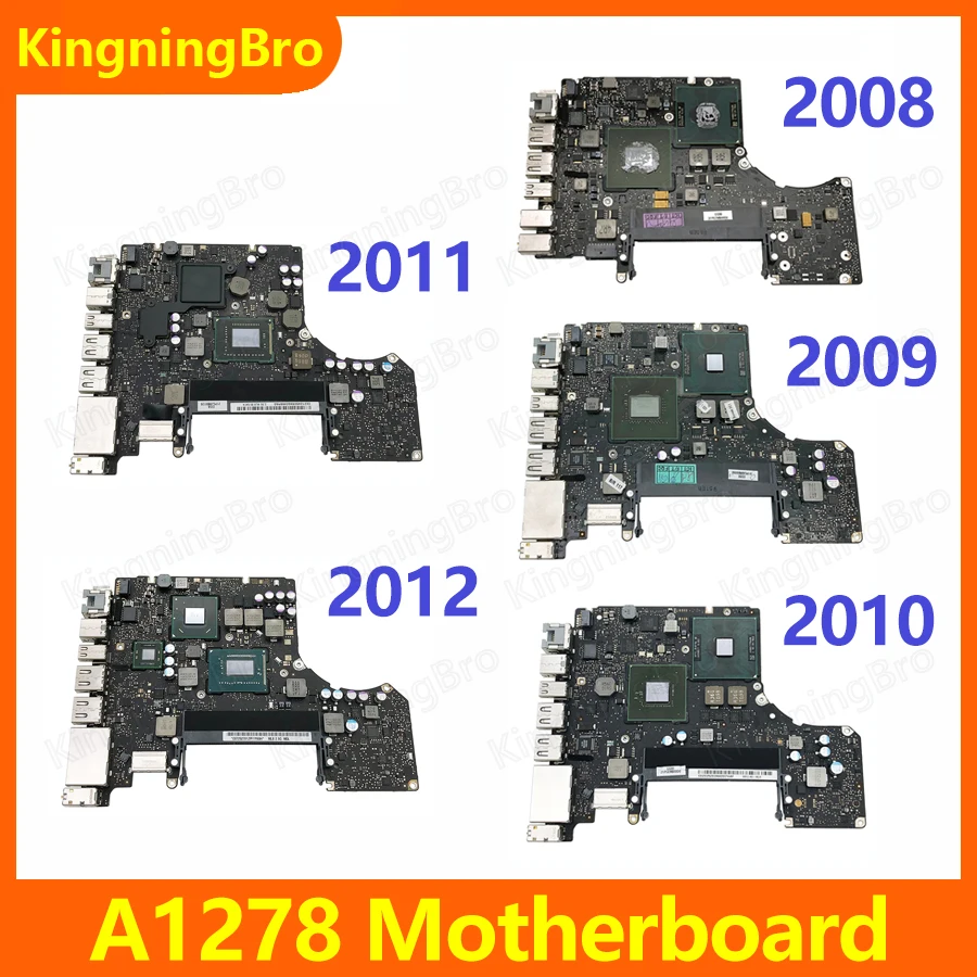 Оригинальная материнская плата A1278 для Apple MacBook Pro 13 &quot логическая 2008 2009 2010 2011 2012