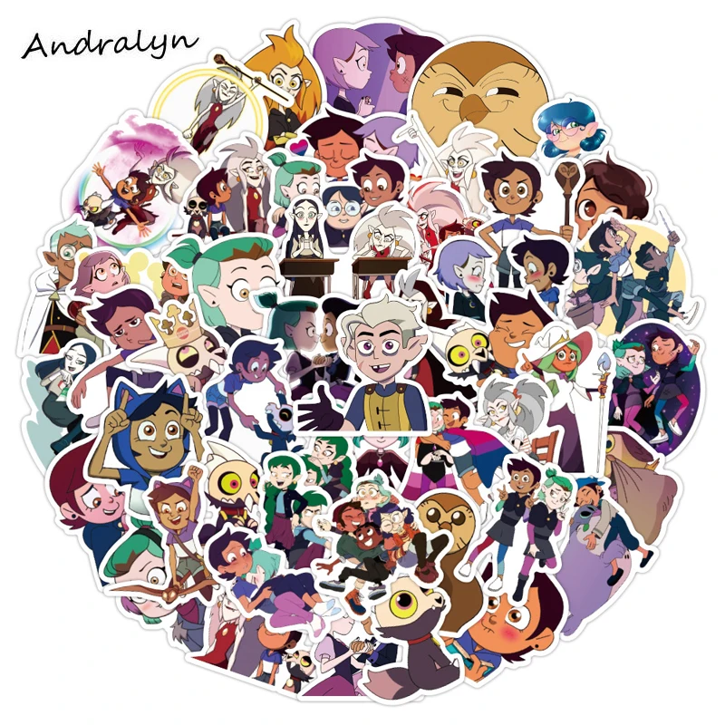 

10/50Pcs The Owl House Cartoon Anime American Animation Stickers For Diy Luggage Laptop Phone Kids Skateboard Helmet Motorcycle