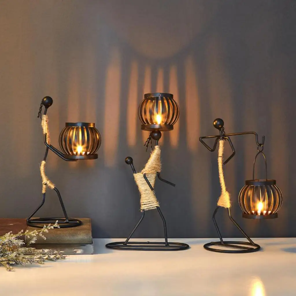 

Подсвечник в виде человеческого чая, креативная свеча в скандинавском стиле, свадебные декоративные поделки