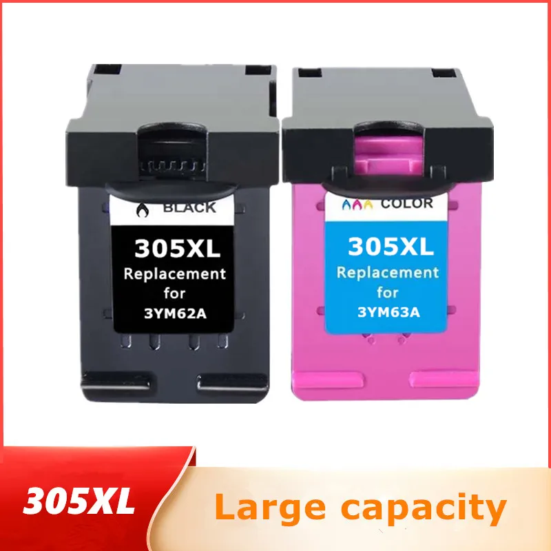 Фото Сменный картридж 305XL для принтера HP 305 XL HP305 DeskJet 2710 2720 4110 4120 4130 ENVY 6010 6020 6030 6420 №1