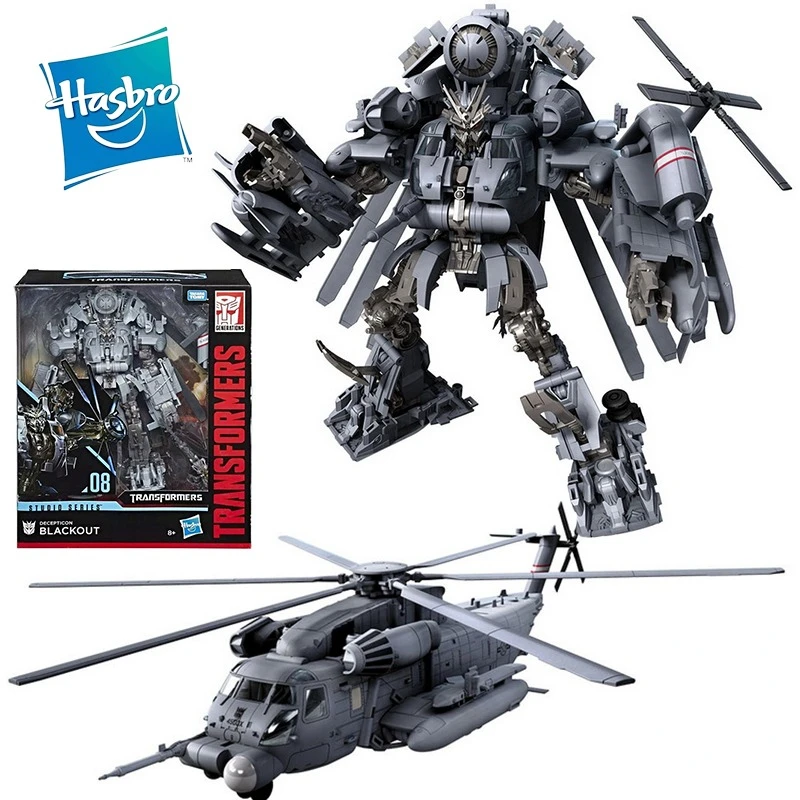 

Фигурка Трансформеры Hasbro, серия SS08 Decepticon блэкаут, 25 см, лидер-класс, Оригинальная фигурка модели, коллекция игрушек в подарок