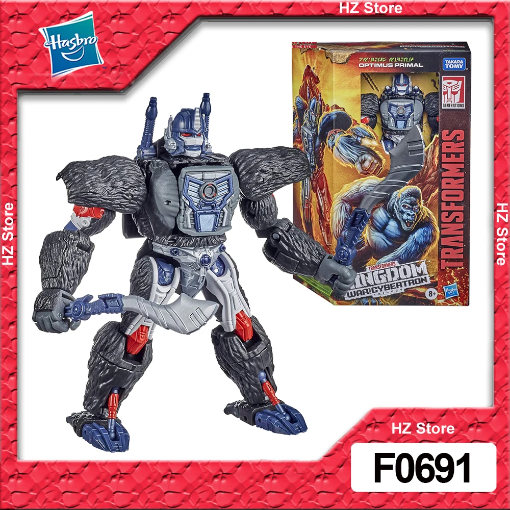 

Hasbro Transformers Toys Generations War for Cybertron Kingdom Voyager WFC-K8 Optimus Primal Action Figure for Gift F0691