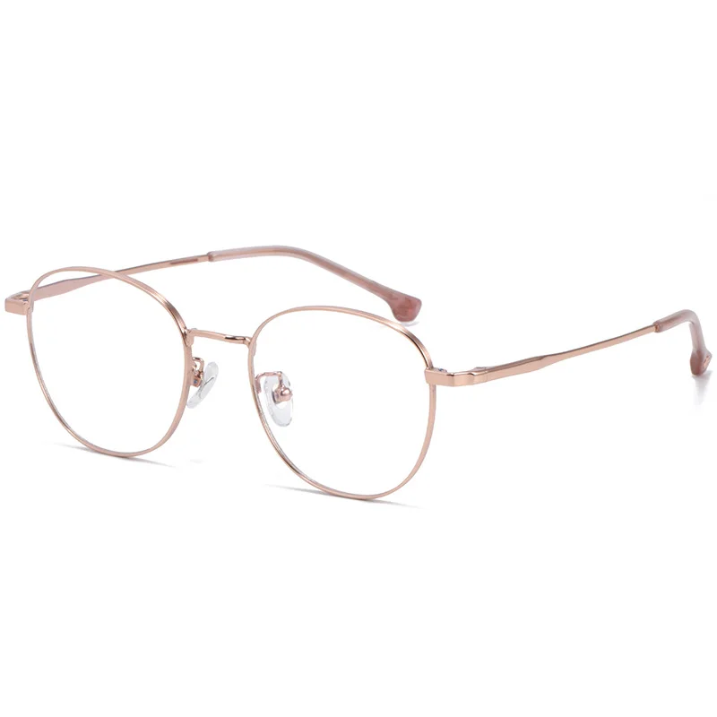 

Fashion Classic Metal Anti-Blue Light Glasses Women Men Vintage Round Frame Computer Game Goggles Blue Ray Blocking Eyeglasses