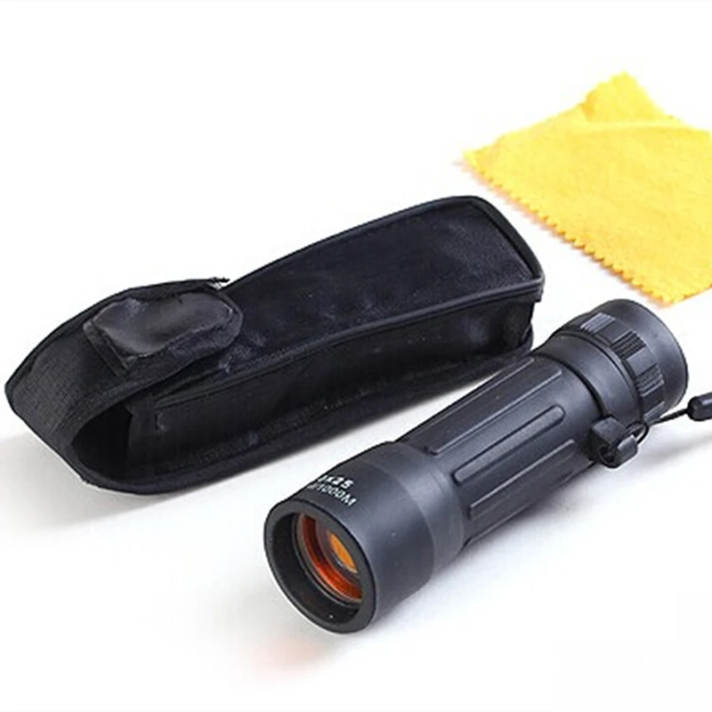 

Горячая распродажа 10*25 HD зуммируемый фокус зеленая пленка охота высокое качество Туризм прицел