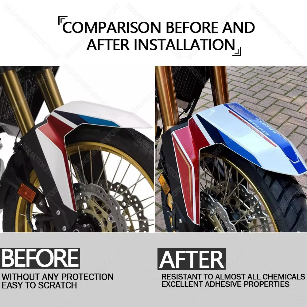 Для Honda crf1100l afryka twin adv sport коробка для хранения мотоцикла протектор и декоративная