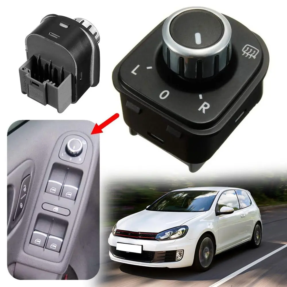 

Кнопка регулировки бокового зеркала для VW Passat B6 Golf Jetta MK5 5nd9565b