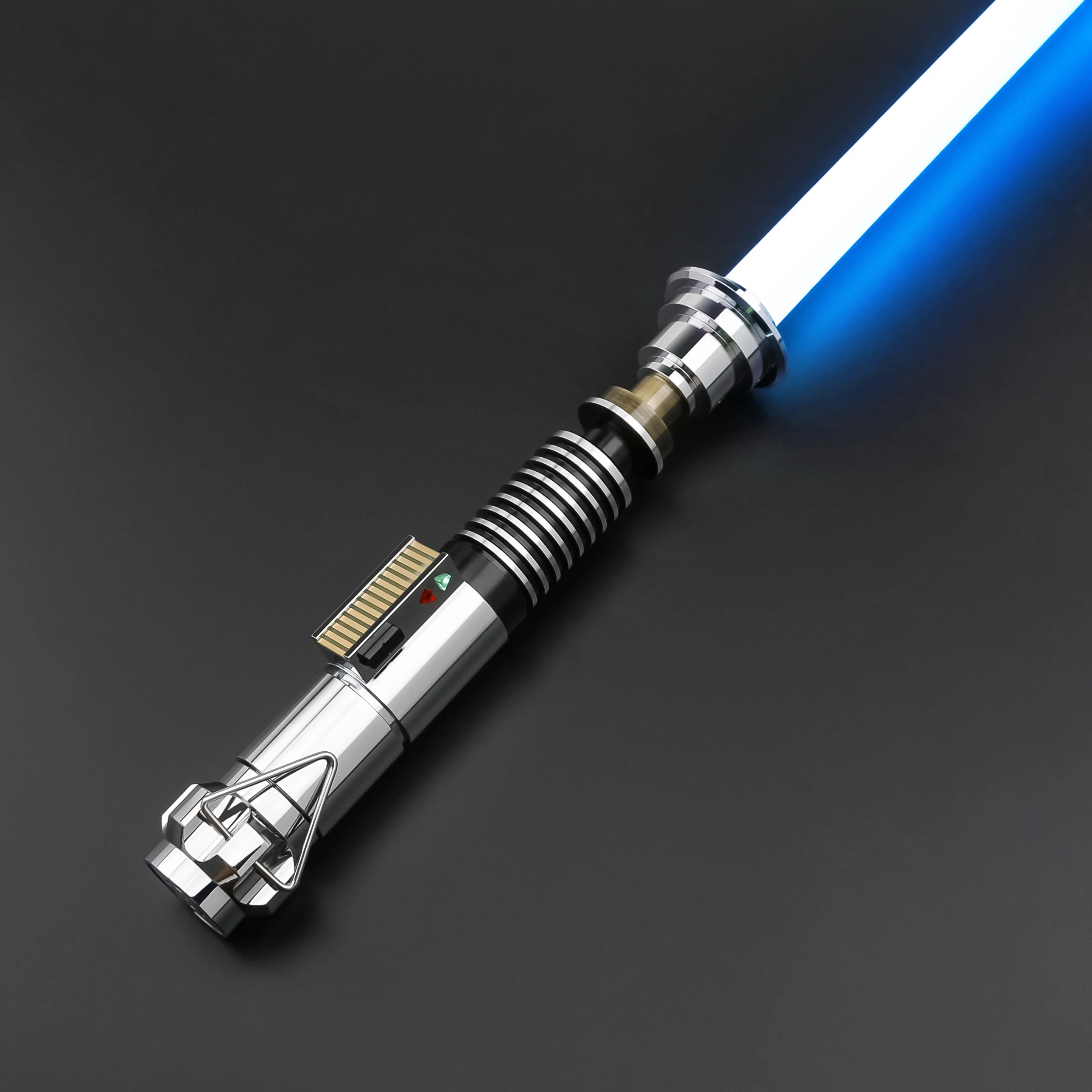 Фото TXQ LUKE Skywalker Рождественские лазеры Боевой световой меч Гладкие качели 12 цветов Бластер Металлические игрушки Косплей Подарок Juguetes Lightstick №2