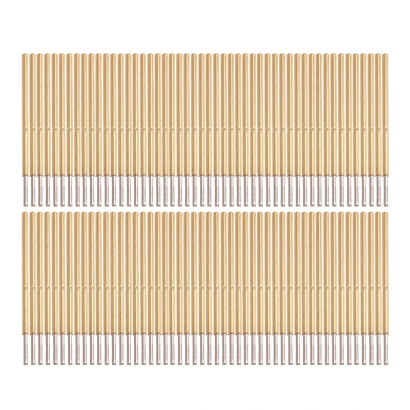 

100 шт. Весна Тесты зонд пружинный контакт Пружинные контакты SMT/SMD P50-Q1 Dia 0,68 мм Длина 16 мм золото
