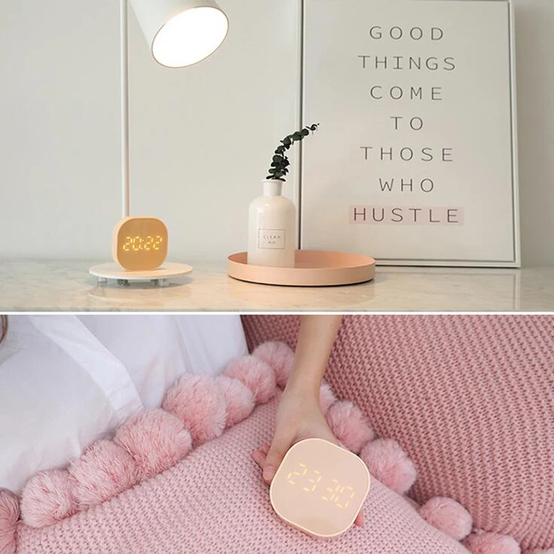 Цифровой таймер-часы Ручной таймер с обратным отсчетом маленький квадратный