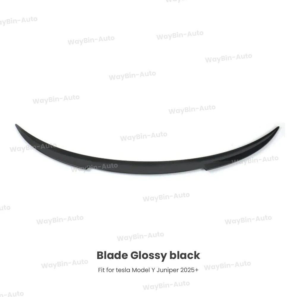 

Комплект отделки заднего спойлера багажника из глянцевого карбона для Tesla Model Y Juniper 2025 — внешние аксессуары для спортивного укладки кузова в стиле лезвия