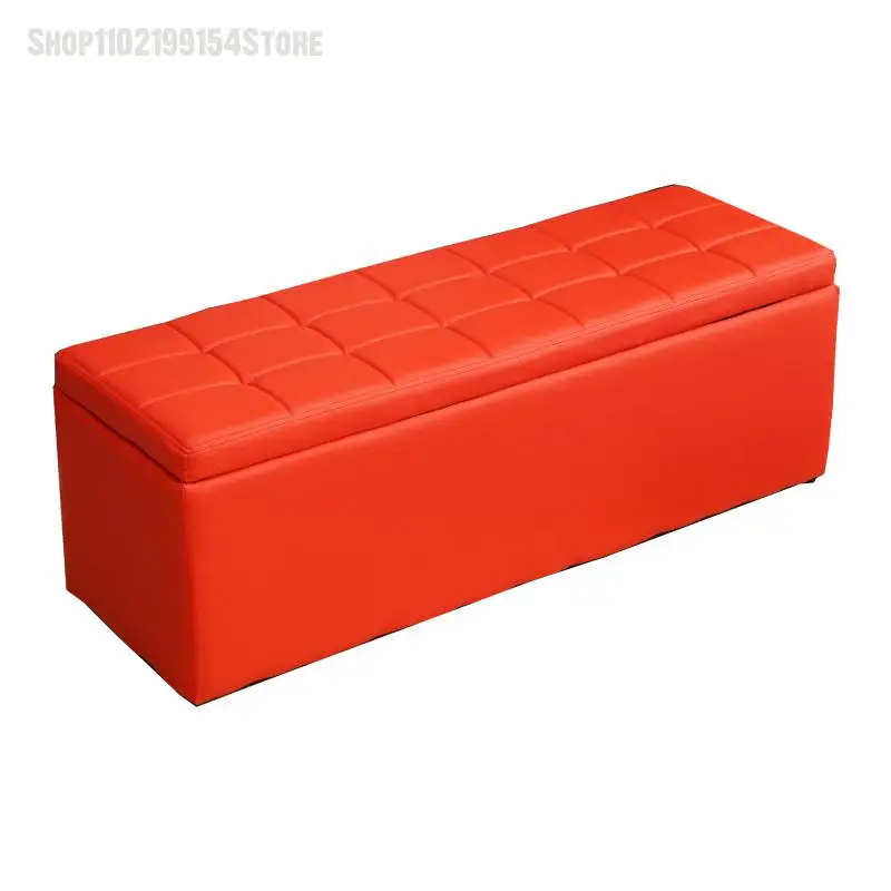 Storage stool storage can sit sofa rectangular box multi-function fitting room bench |