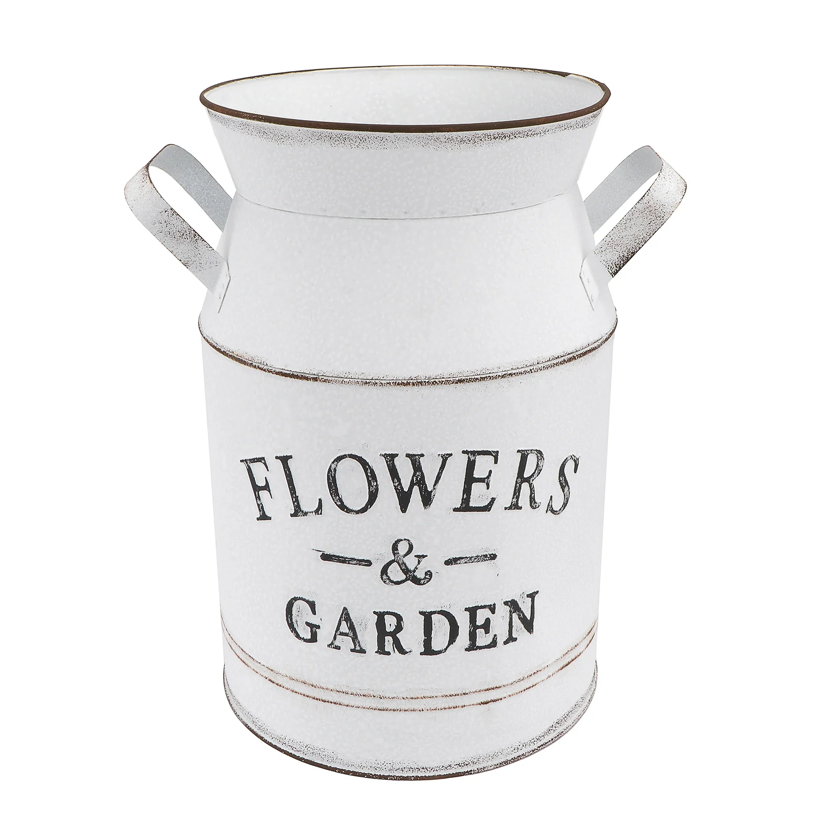 

Home Décor Metal Flower Pot Bucket Pots Heart Vases Flowers White Decorative Rustic Iron Retro Flowerpot Arrangement