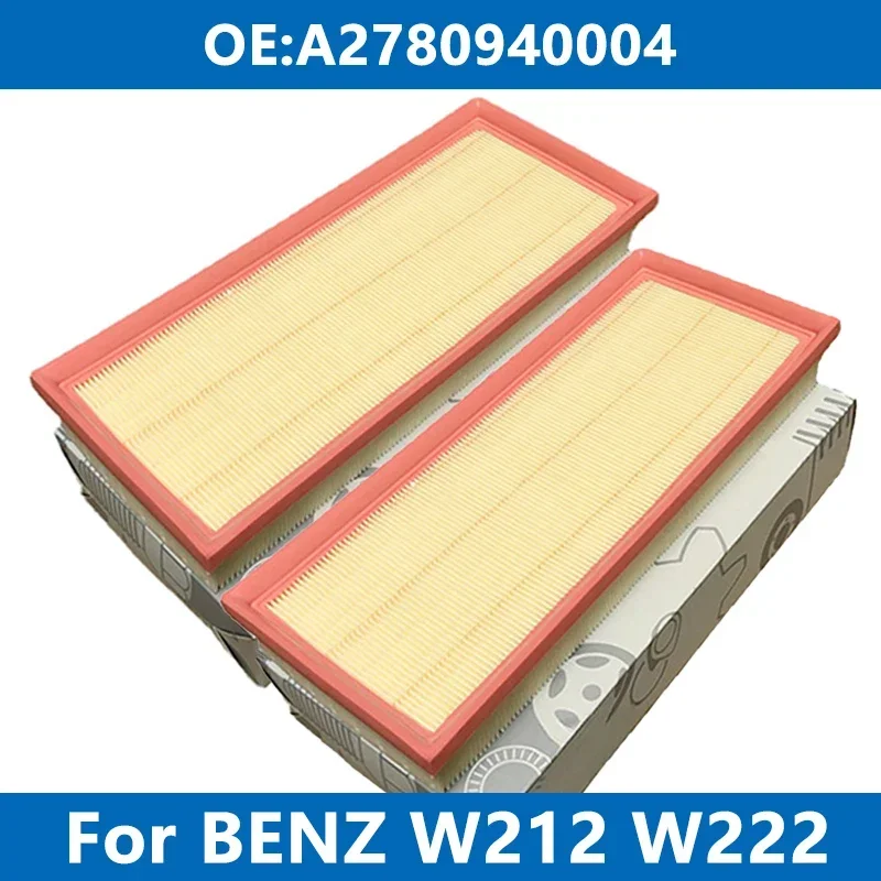 Элемент очистки автомобильного воздушного фильтра A 2780940004 Для Mercedes Benz W212 W222 E550 E63