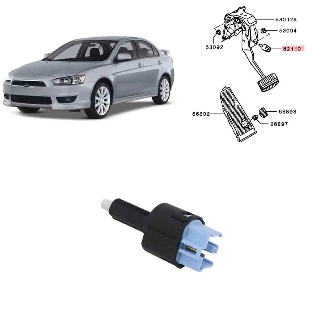 Цельный переключатель стоп-сигнала для Lancer CX CY CZ Pajero V90 V80 света KH 8614A183