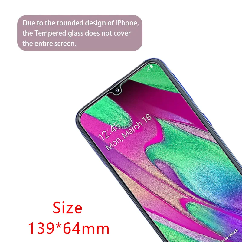 Защита экрана для samsung galaxy a40 защитное закаленное стекло на samsunga40 galaxya40 a 40 40a