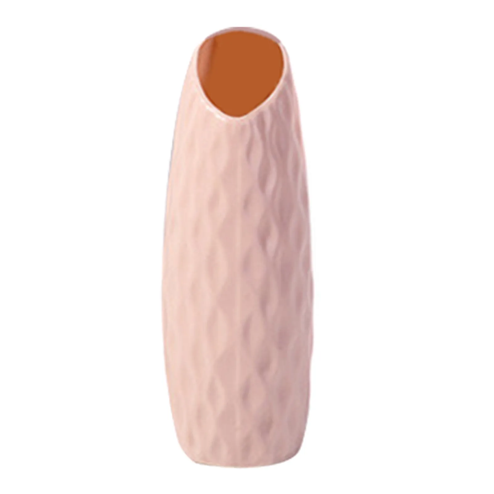 

Ceramic Look Plastic Vase Unbreakable Vase For Flower Home Decoration