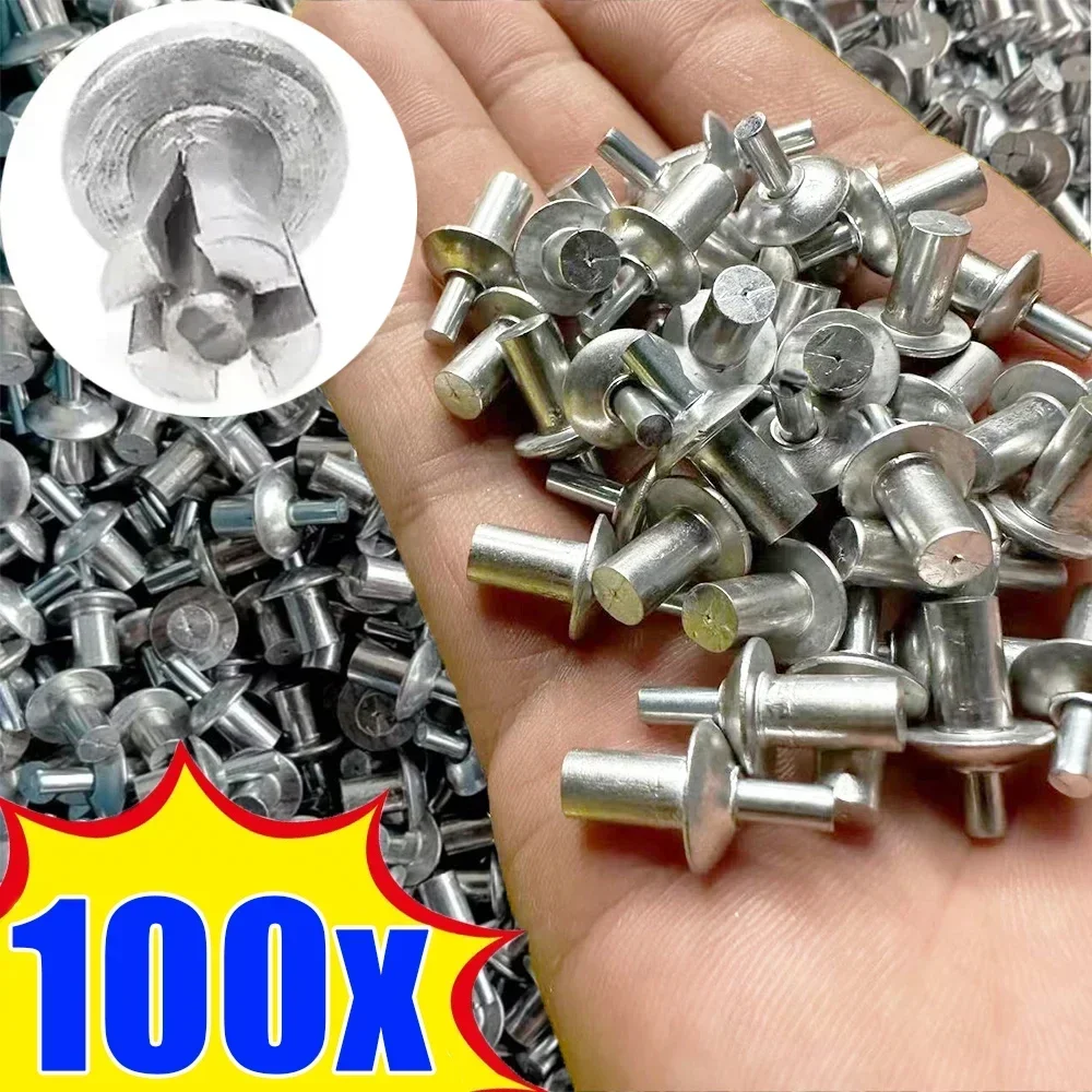 

Заклепки для пирсинга с приводом молотка, из алюминиевого сплава, 100/10 шт.